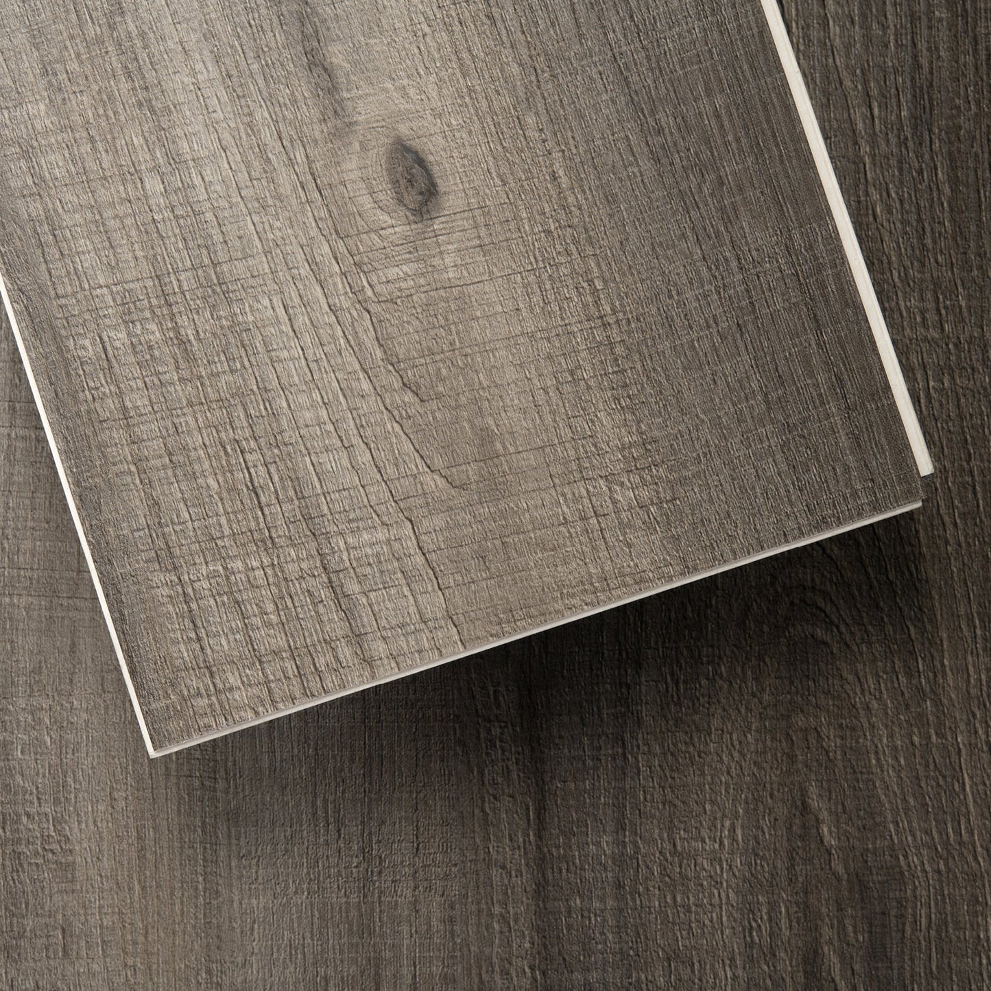 Lucida USA Maxcore Obsidian 7-3/32-in Wide x 5-1/2-mm Thick Waterproof Interlocking Luxury Vinyl Plank Flooring (24.5-sq ft)