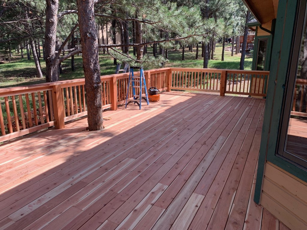 2-in x 36-in Redwood Wood Square Deck Baluster