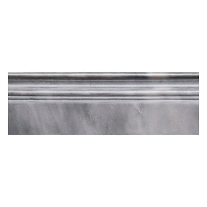 Apollo Tile 10-Pack Gray 4-in x 12-in Marble Baseboard Tile (3.33-sq. ft/ Carton)