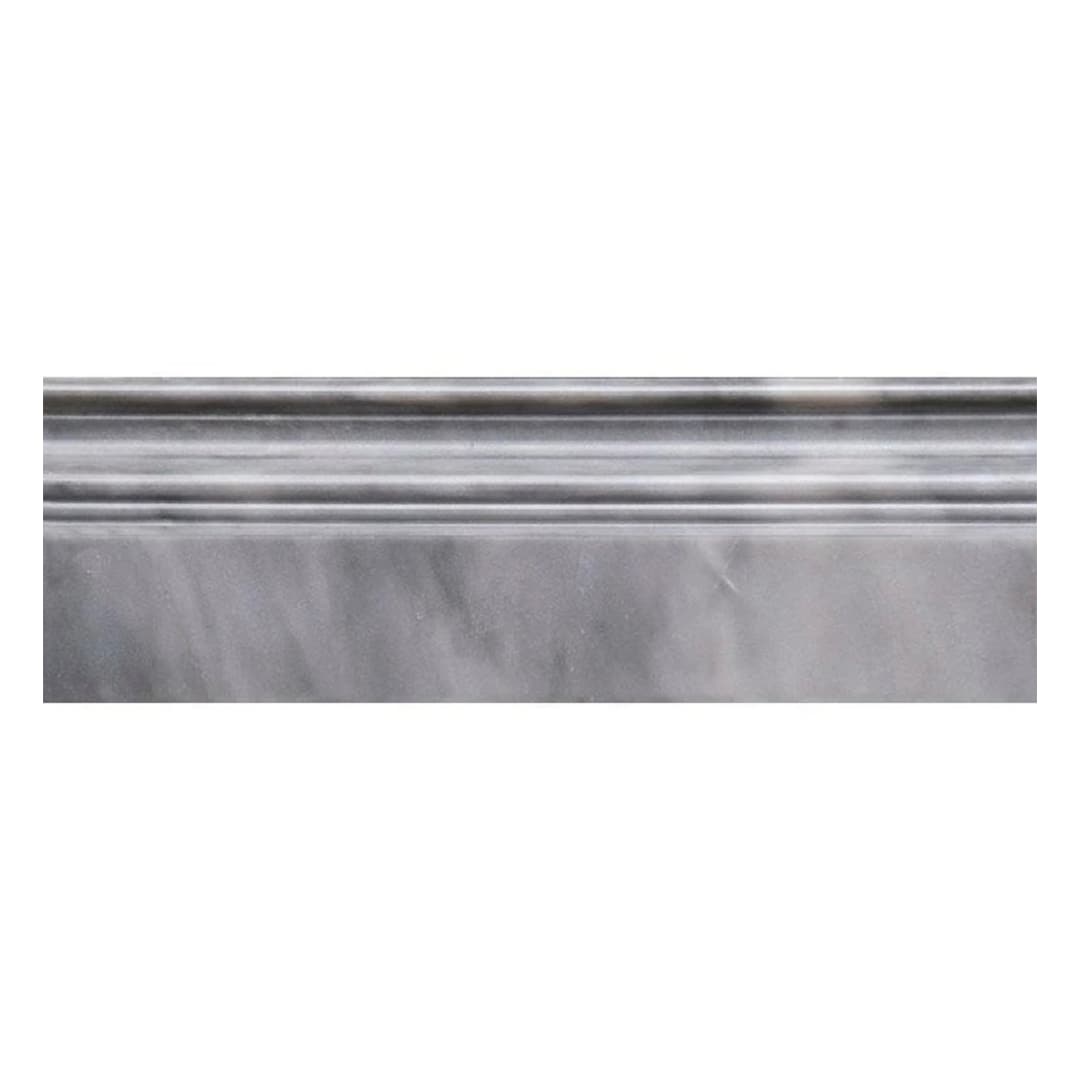 Apollo Tile 10-Pack Gray 4-in x 12-in Marble Baseboard Tile (3.33-sq. ft/ Carton)