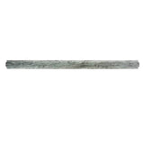 Apollo Tile 10-Pack Gray 1-in x 12-in Marble Pencil Tile (0.667-sq. ft/ Carton)