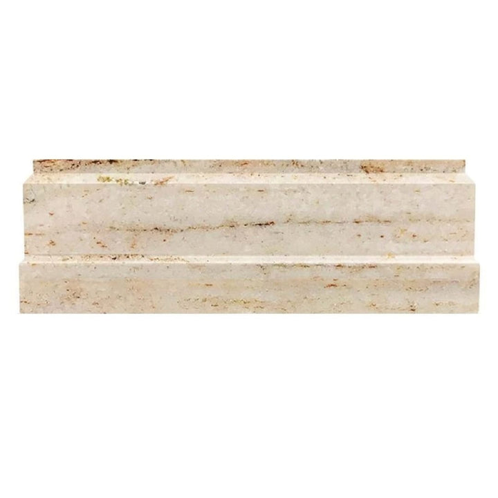 Apollo Tile 10-Pack Beige 4-in x 12-in Marble Baseboard Tile (3.33-sq. ft/ Carton)