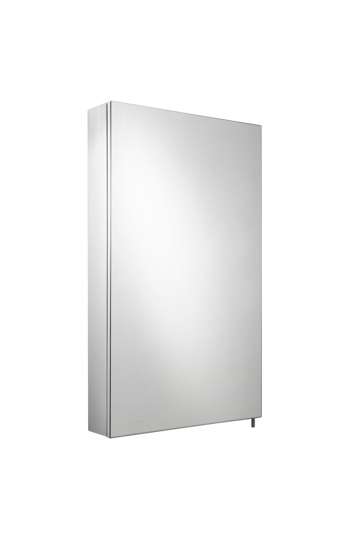 Croydex 16-in x 26-in Surface Mount Polished Stainless Steel Mirrored Medicine Cabinet