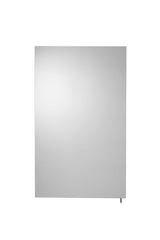 Croydex 16-in x 26-in Surface Mount Polished Stainless Steel Mirrored Medicine Cabinet
