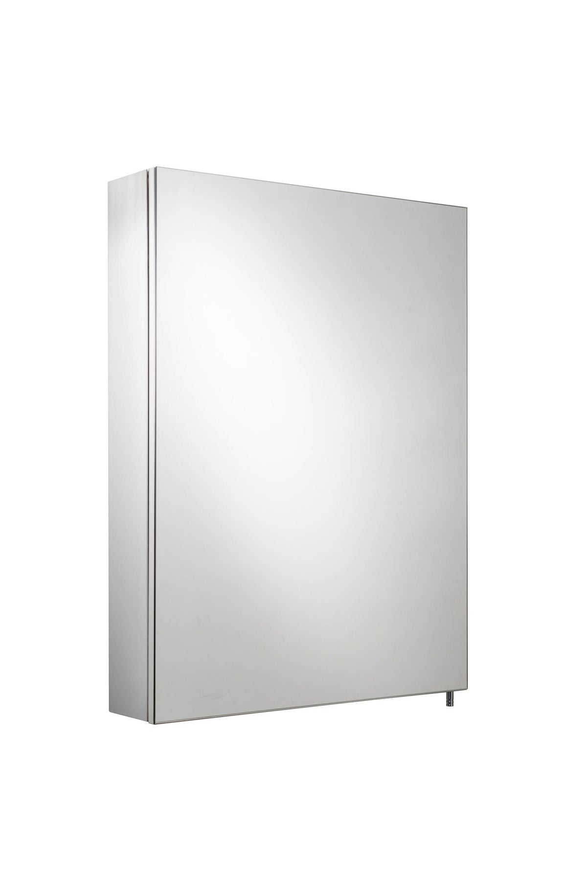 Croydex 20-in x 26-in Surface Mount Polished Stainless Steel Mirrored Medicine Cabinet