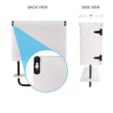 Excello Global Products 17 x 21 x 8 Barndoor Soft Close Bathroom Wall Cabinet