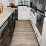 CALI Mute Step Aged Hickory 6.5-mm x 7-in W x 48-in L Waterproof Interlocking Luxury Vinyl Plank Flooring (24.03-sq ft/case)