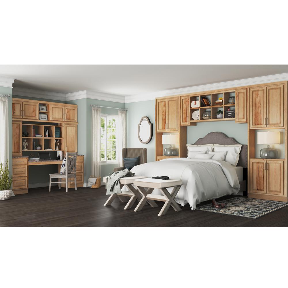 Hampton Assembled 24 x 34.5 x 21 in. Bathroom Vanity Base Cabinet in Natural Hickory