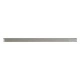 Apollo Tile 10-Pack Gray 1/2-in x 12-in Glass Pencil Tile (0.5-sq. ft/ Carton)