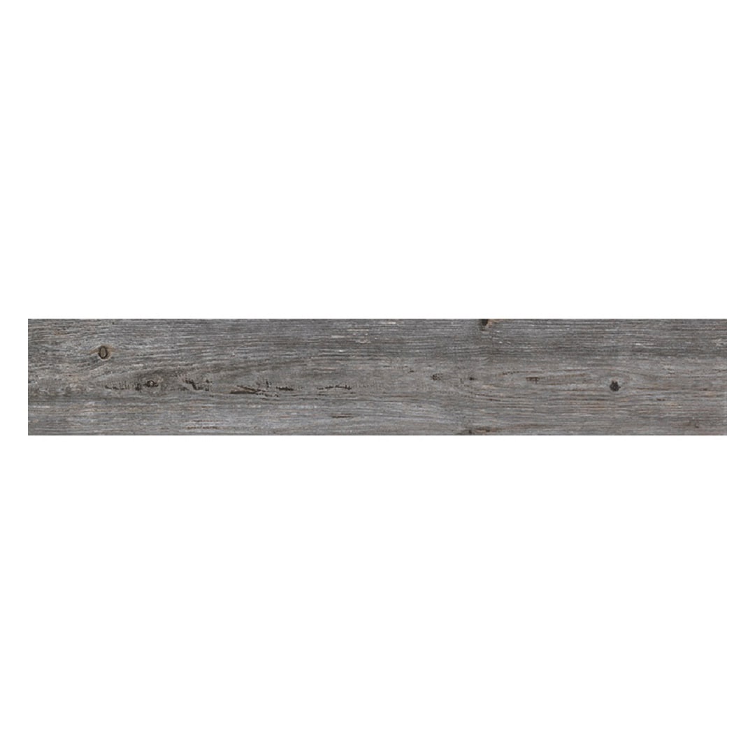 Apollo Tile Ash Gray 8-in x 48-in Matte Porcelain Wood Look Tile (10.358-sq. ft/ Carton)