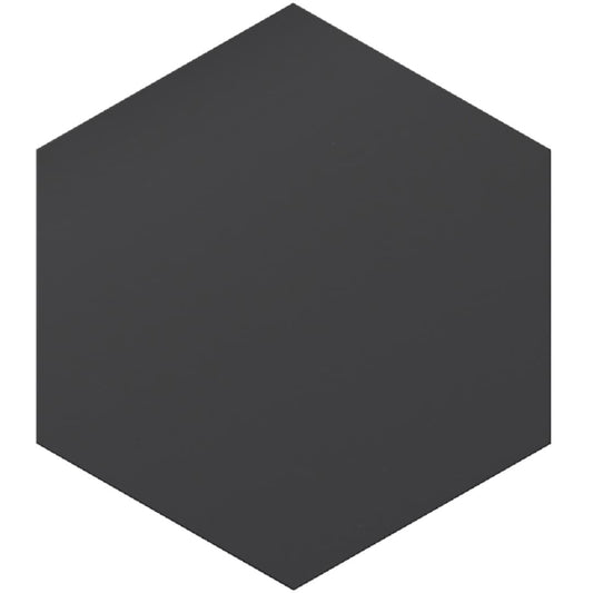 Apollo Tile Metal Black 8-in x 9-in Matte Porcelain Stone Look Floor and Wall Tile (9.93-sq. ft/ Carton)