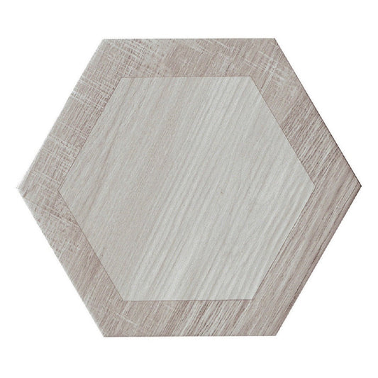 Apollo Tile (Sample) Woodnote Mink Gray 9-in x 9-in Matte Porcelain Patterned Floor and Wall Tile