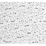 Armstrong Ceilings 24-in x 24-in Fissured Drop Acoustic Panel Ceiling Tiles, Tegular Edge, 16-Pack (64 sq ft), White