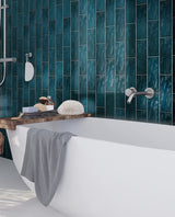Apollo Tile Duchess Green 2-1/2-in x 8-in Glossy Ceramic Subway Wall Tile (5.38-sq. ft/ Carton)