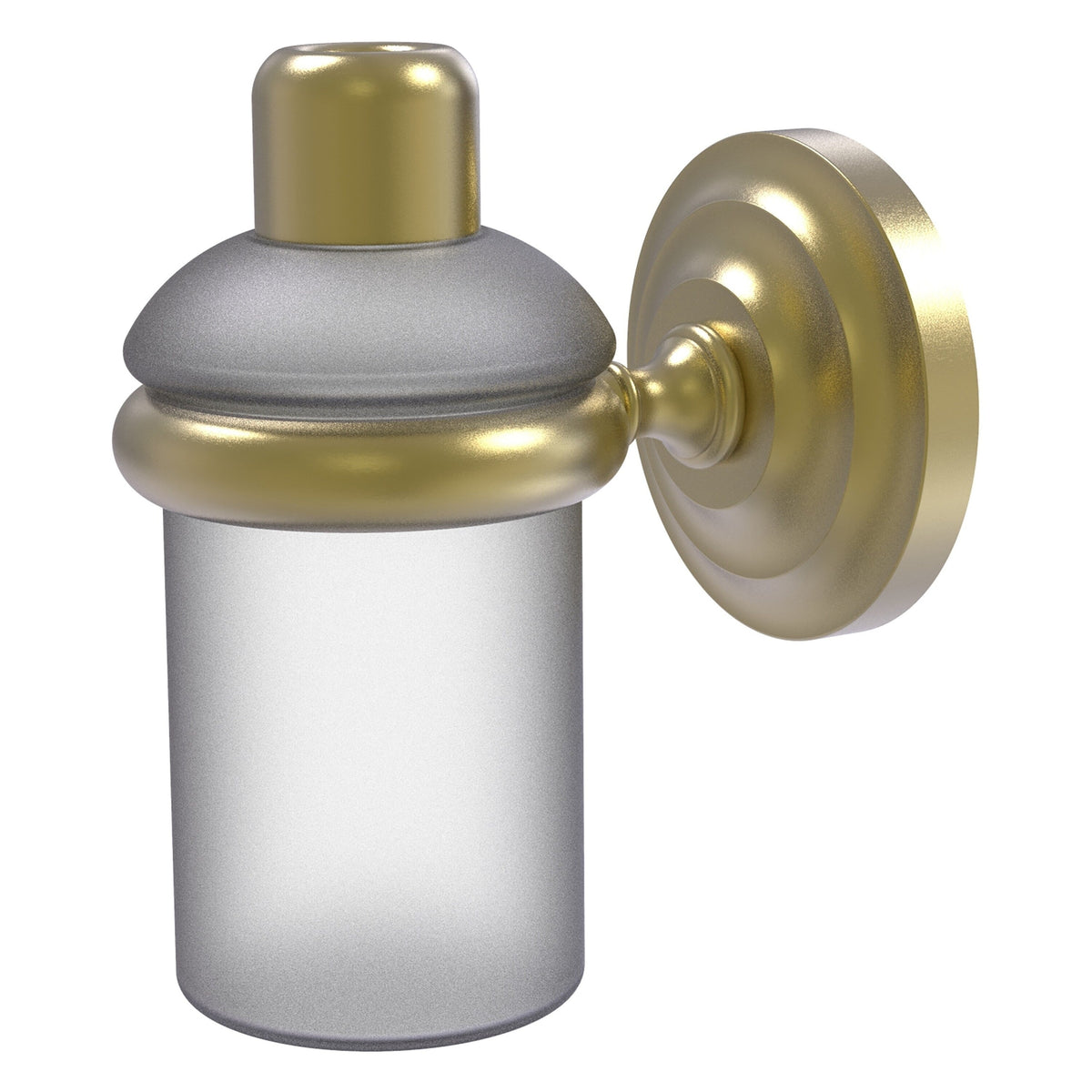 Allied Brass Que New Satin Brass Bath Accessory Set