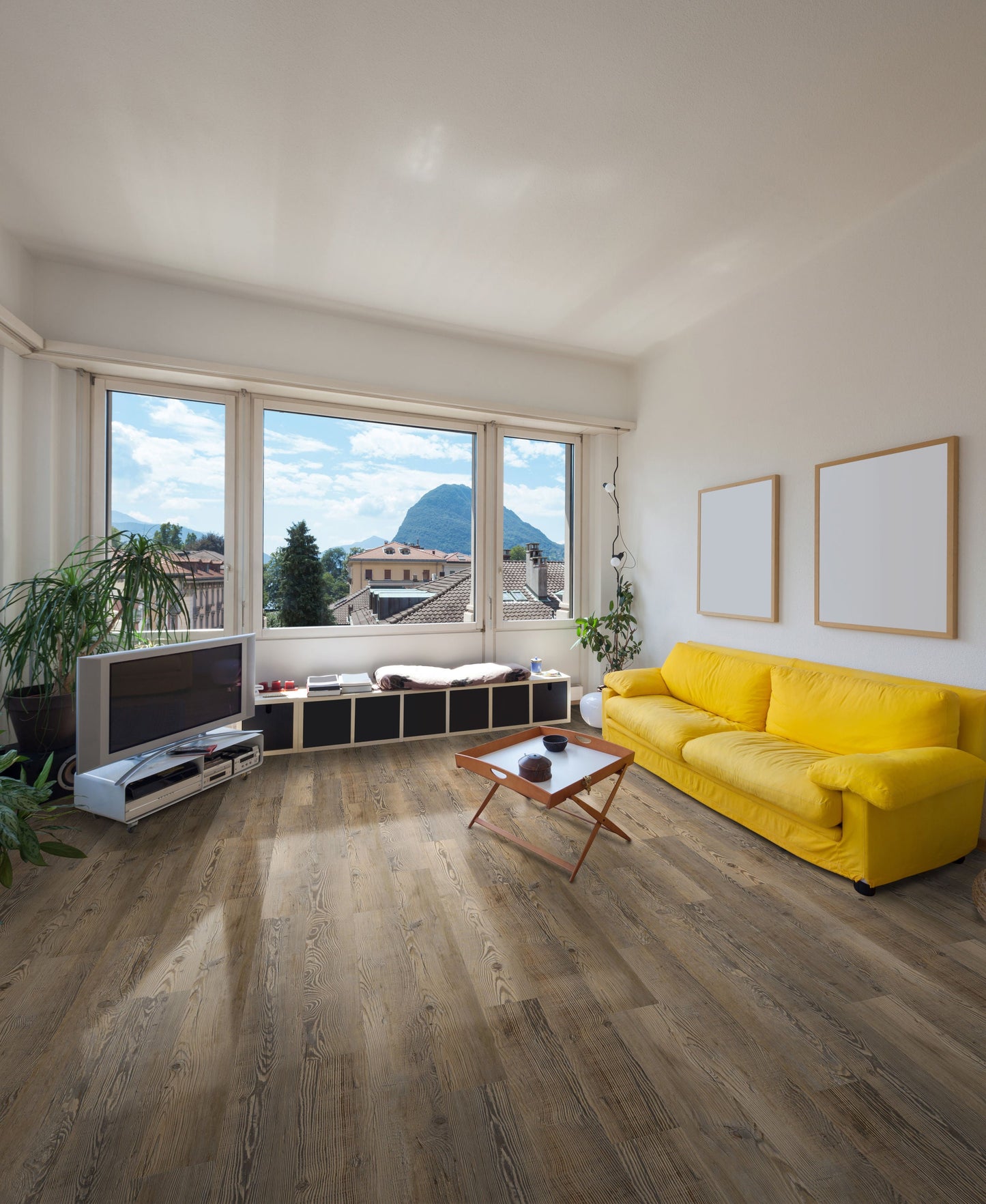 CALI Longboards Vinyl Pro Point Break Pine 9-in W x 70.87-in L x 8-mm Thick Waterproof Interlocking Luxury Vinyl Plank Flooring (26.62-sq ft Carton)