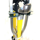 SurPro 24 in. to 40 in. Adjustable Height Dual Legs Support Magnesium Drywall Stilts - Super Arbor