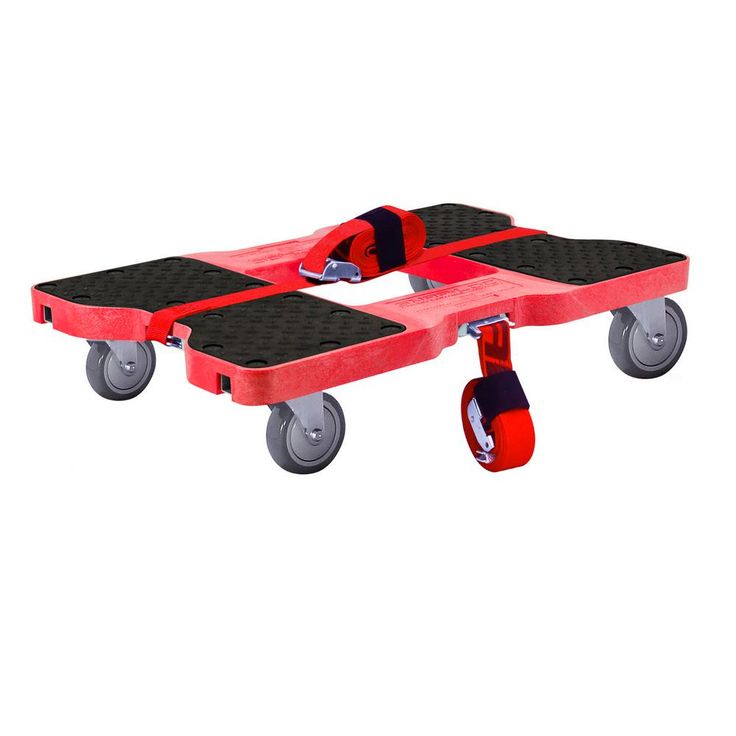 4 in. Polyurethane Swivel Plate Caster with 375 lbs. Load Rating