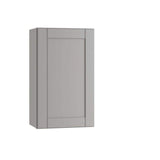 Home Decorators Collection Washington Veiled Gray Plywood Shaker Assembled Wall Kitchen Cabinet Soft Close 21 in W x 12 in D x 30 in H