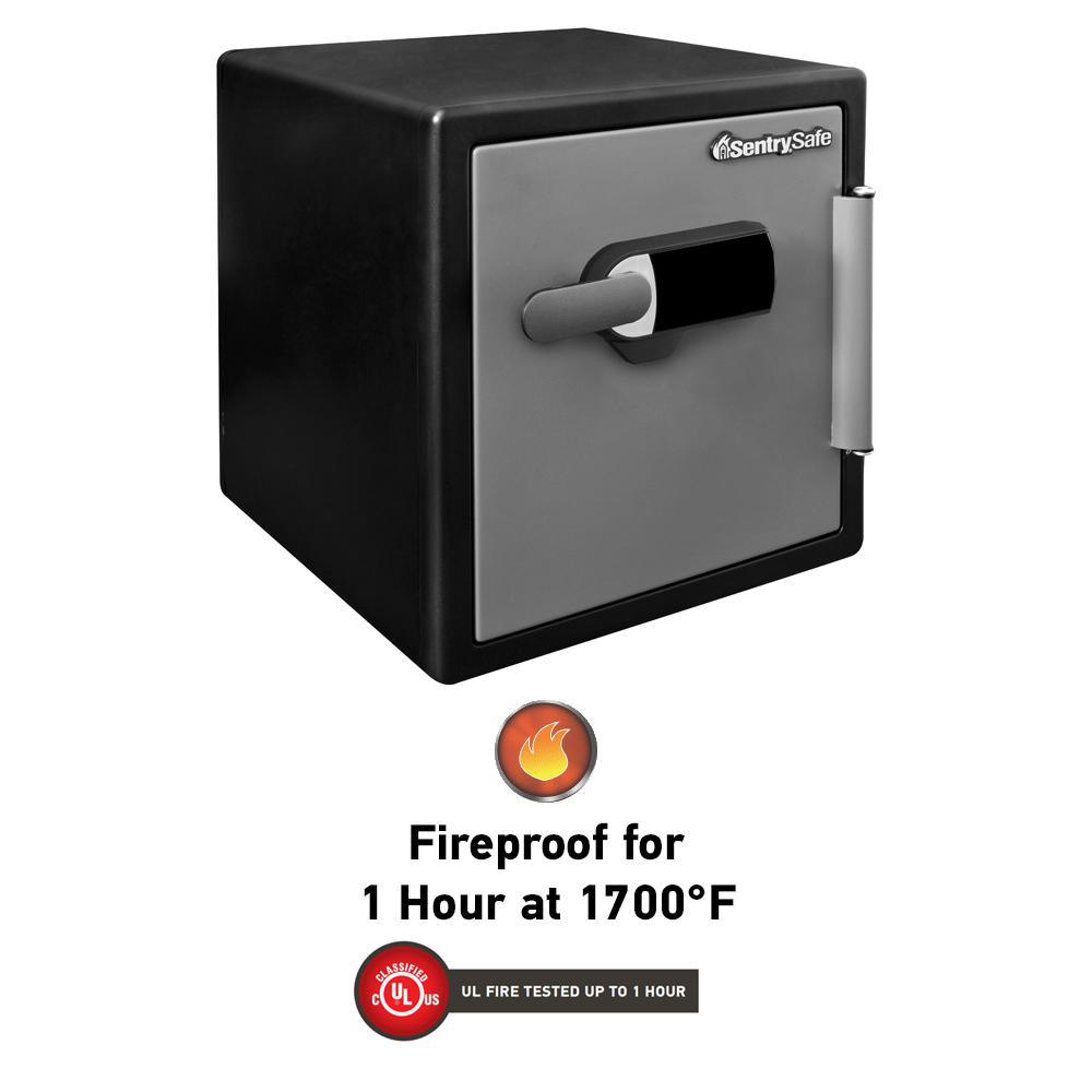 1.23 cu. ft. Fireproof Safe and Waterproof Safe with Touch Screen - Super Arbor
