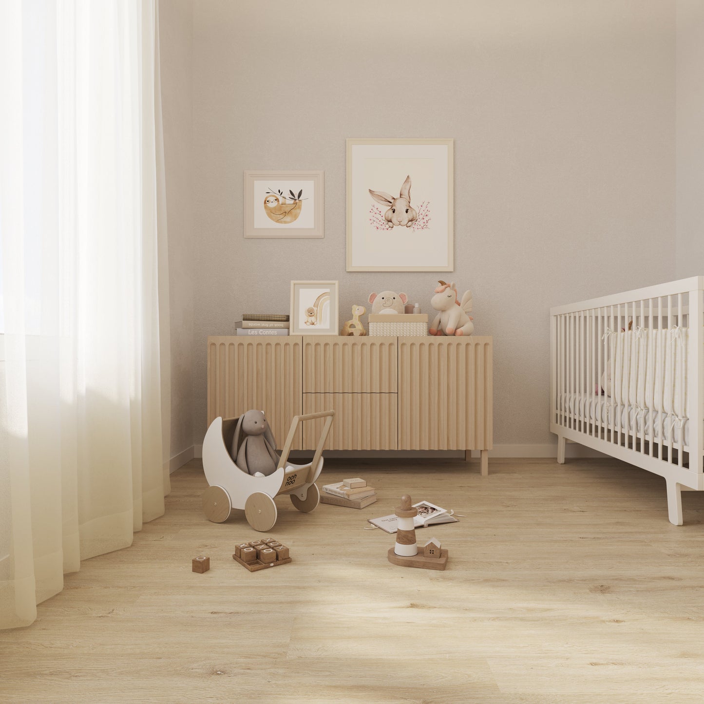 Lucida USA MaxCore Hesonite 7-3/32-in W x 5.5-mm T Waterproof Click-Lock Luxury Vinyl Plank Flooring, 24.5-sq ft/Box