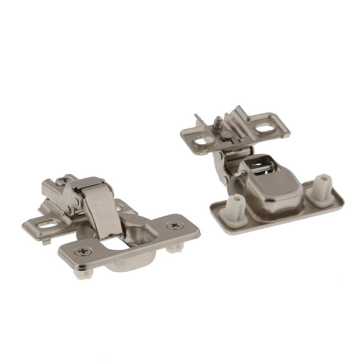 Half Overlay 120 Deg. Opening Concealed Hinge For Framed Cabinets (2-Pack) - Super Arbor