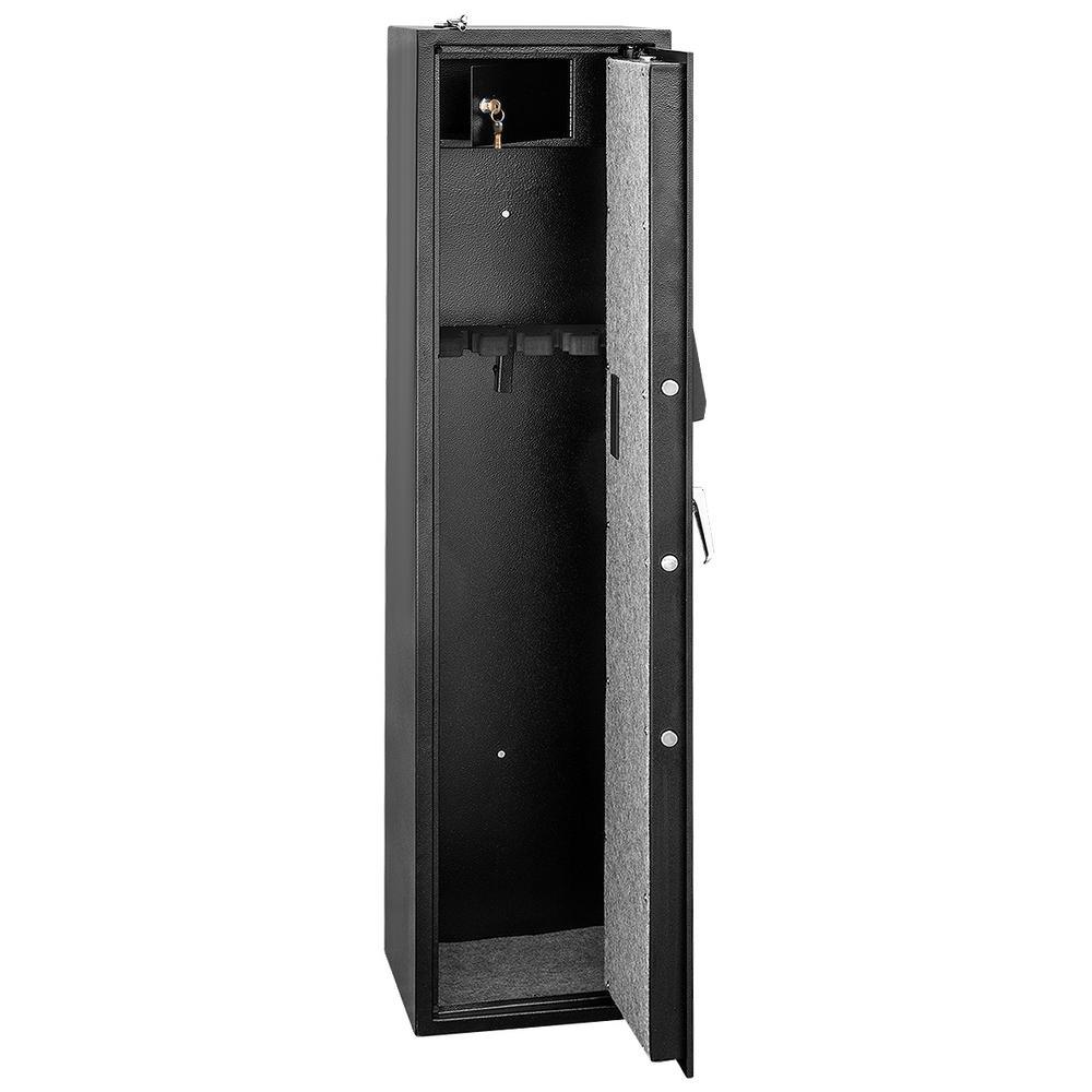 9-Gun Safe Electronic Lock Combination Security Box, Textured Black - Super Arbor
