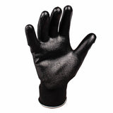 KLEENGUARD G40 Polyurethane Palm-Dipped Gloves, Size Medium, ANSI Abrasion Level 3