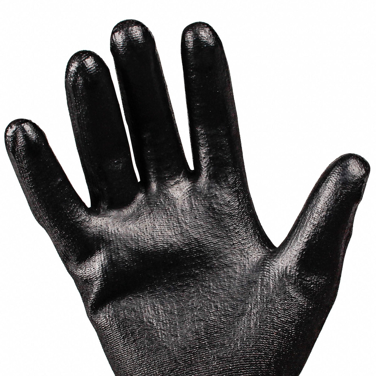 KLEENGUARD G40 Polyurethane Palm-Dipped Gloves, Size Medium, ANSI Abrasion Level 3
