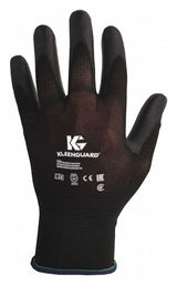 KLEENGUARD G40 Polyurethane Palm-Dipped Gloves, Size Medium, ANSI Abrasion Level 3