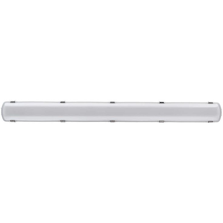 Commercial Electric 4 ft. Vapor Tight 64-Watt Equivalent 3600 Lumens LED White High Bay Light 4000K Bright White IP65 Rated Weatherproof