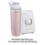 Go Sport 20 oz. 3-Speed White Blender