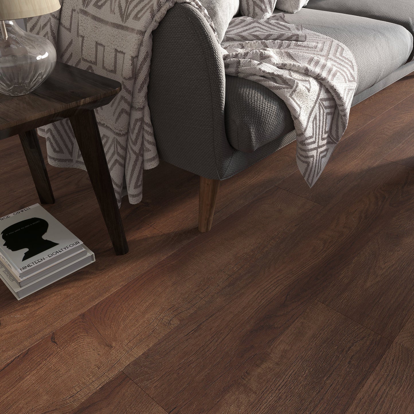 Lucida USA Maxcore American Oak 7-3/32-in Wide x 5-1/2-mm Thick Waterproof Interlocking Luxury Vinyl Plank Flooring (24.5-sq ft)