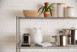 Style Selections 18-in D x 47.7-in W x 72-in H 5-Tier Steel Utility Freestanding Shelving Unit