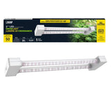 2 ft. 2-Light 30-Watt White Full Spectrum Daylight LED Non-Dimmable Indoor Linkable Plant Grow Light Fixture