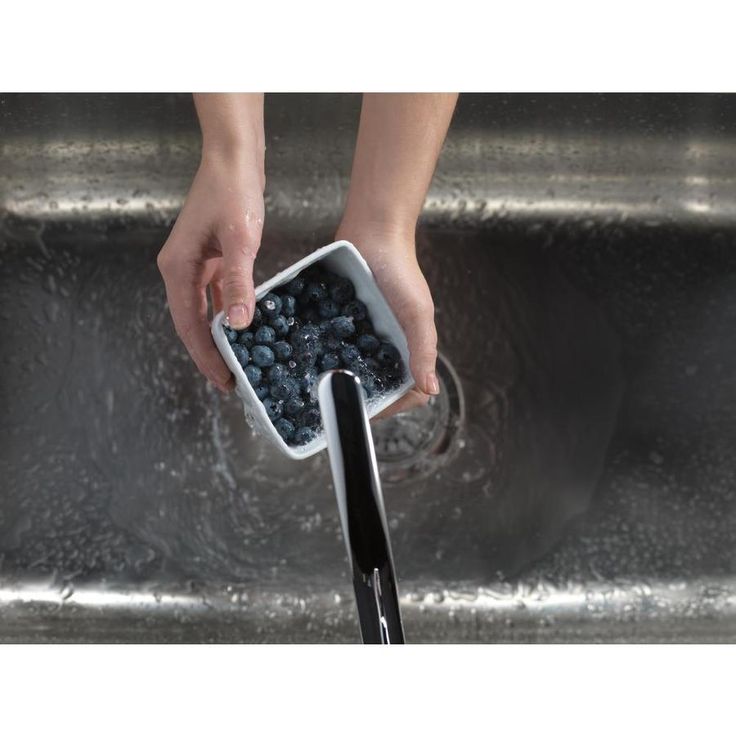 Peerless Choice Chrome 1-Handle Deck-Mount Low-Arc Handle Kitchen Faucet