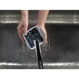 Peerless Choice Chrome 1-Handle Deck-Mount Low-Arc Handle Kitchen Faucet