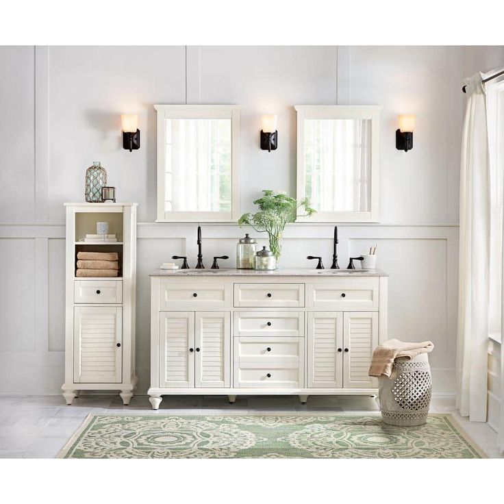 Home Decorators Collection Hamilton 24 in. W x 27 in. H Rectangular Medicine Cabinet with Mirror