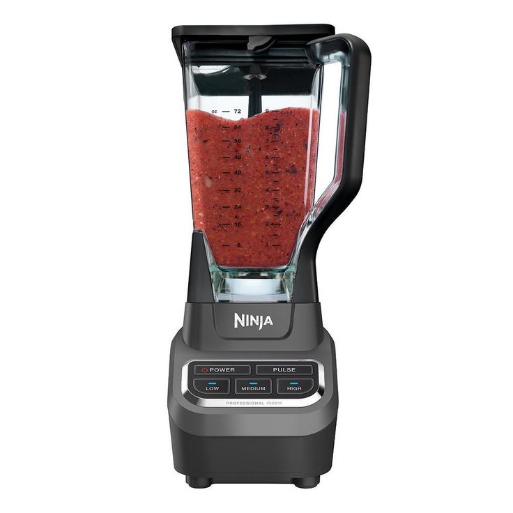 Professional 72 oz. 3-Speed Black Blender
