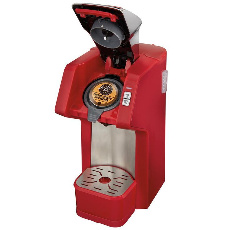 1-Cup Red FlexBrew Coffee Maker