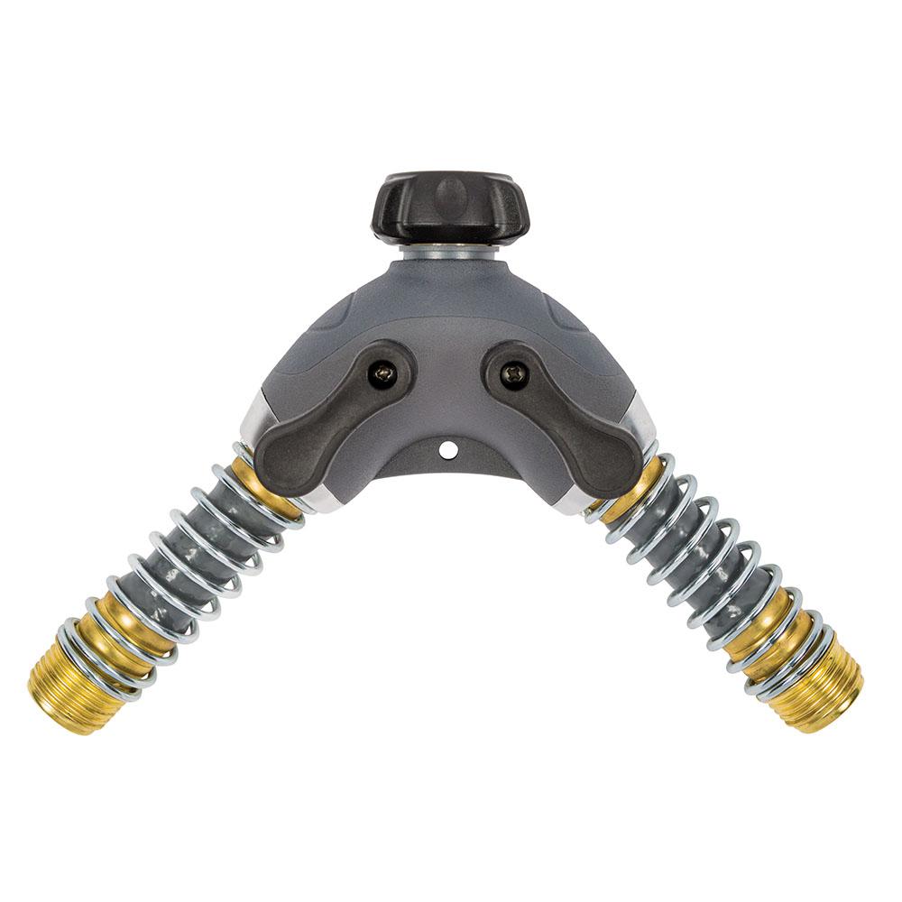 Dual Flex Connect Shut-Off Hose Adaptor - Super Arbor