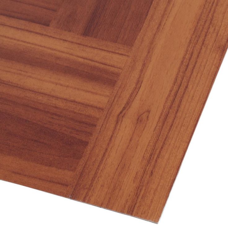 TrafficMASTER Red Oak Parquet 12 in. x 12 in. Peel and Stick Vinyl Tile Flooring (30 sq. ft. / case)