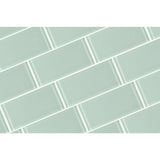 ABOLOS Metro Arctic Blue Subway 3 in. x 6 in. Glossy Glass Wall Tile (10 sq. ft. / case)