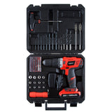20-Volt Lithium Ion 1/2 in. 2 Speed Hammer Drill Set - Super Arbor