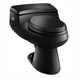 San Raphael Comfort Height 1-piece 1 GPF Single Flush Elongated Toilet in Sandbar, Seat Included - Super Arbor
