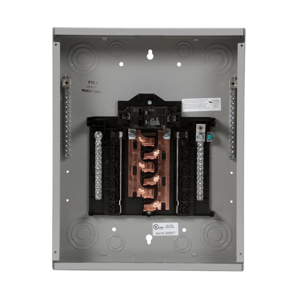 PN Series 200 Amp 40-Space 40-Circuit Main Breaker Plug-On Neutral Load Center Indoor with Copper Bus - Super Arbor
