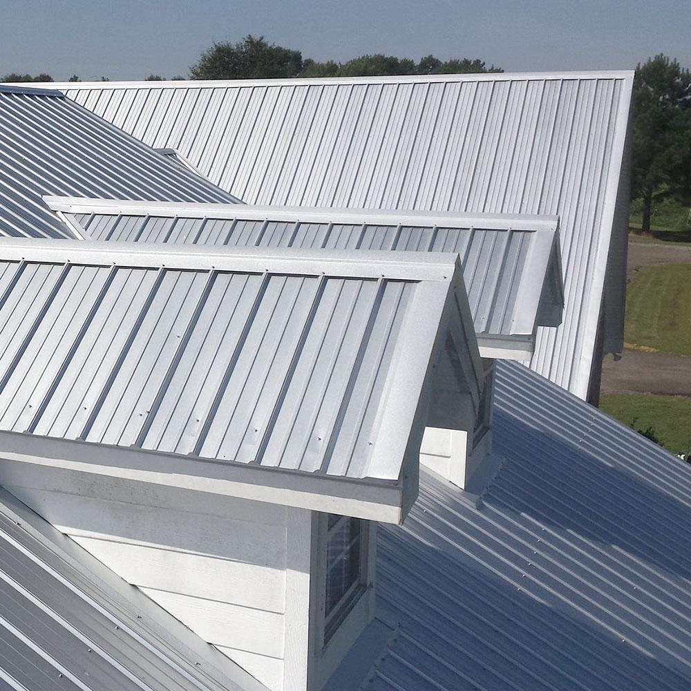 12 ft. SM-Rib Galvalume Steel 29-Gauge Roof/Siding Panel