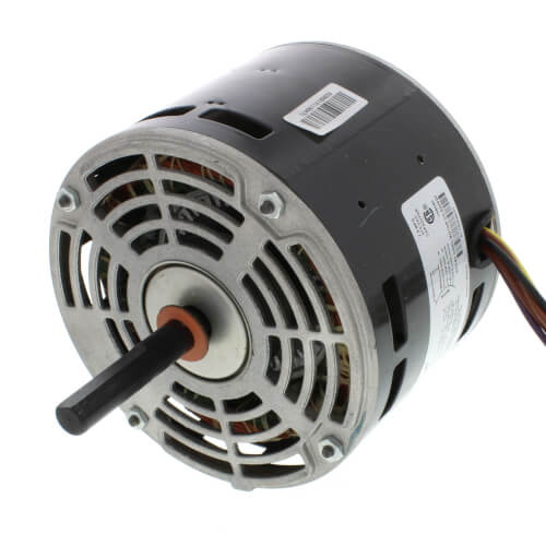 Rheem 51-100344-01 blower motor - front view (Voltage: 208V, 230V; Horse Power: 1/6)