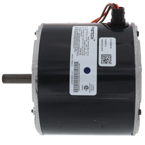 Rheem 51-102500-04 blower motor - detail view (Voltage: 208/230V; Horse Power: 1/5)
