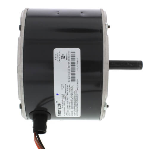 Rheem 51-102500-05 blower motor - detail view (Voltage: 208/230V; Horse Power: 1/10)